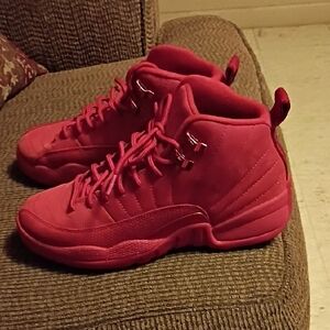 Jordan Kids Shoes in Vibrant Red